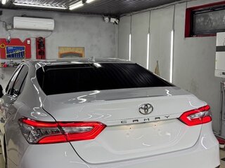 2019 Toyota Camry VIII (XV70), белый, 1870000 рублей, вид 2