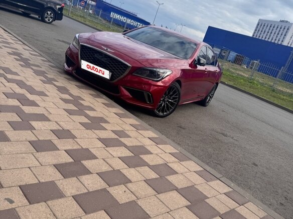 2019 Genesis G80 I, красный, 2900000 рублей - вид 12