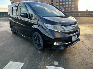 2015 Honda Stepwgn Spada V, чёрный, 2150000 рублей, вид 1