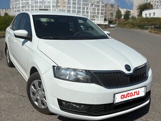 2018 Skoda Rapid I Рестайлинг, белый, 1150000 рублей, вид 3