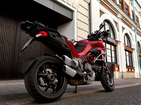 2015 Ducati Multistrada 1200, красный, 1150000 рублей, вид 2