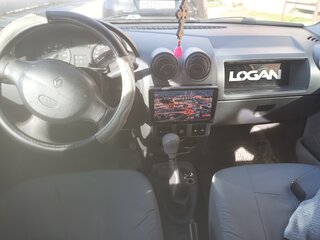 2007 Renault Logan I, серебристый, 350000 рублей, вид 5