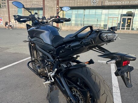2016 Yamaha MT-09 Tracer (FJ-09), синий, 690000 рублей, вид 3
