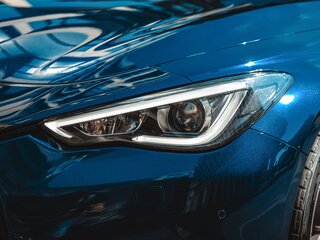 2016 Infiniti Q60 II, синий, 4390000 рублей, вид 4