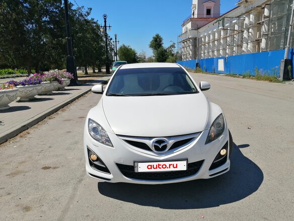2011 Mazda 6 II (GH) Рестайлинг, белый, 1150000 рублей - вид 8