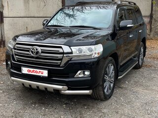 2015 Toyota Land Cruiser 200 Series Рестайлинг 2, чёрный, 6500000 рублей, вид 3