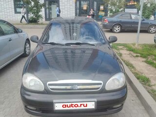 2008 Chevrolet Lanos I, чёрный, 140000 рублей, вид 4