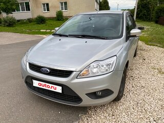 2008 Ford Focus II Рестайлинг, серебристый, 560000 рублей, вид 3