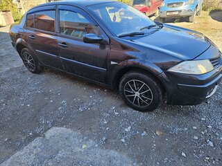 2008 Renault Megane II Рестайлинг, чёрный, 250000 рублей, вид 2