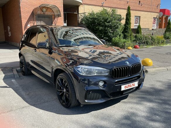 2017 BMW X5 40d III (F15), чёрный, 5500000 рублей - вид 7