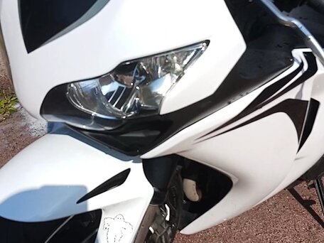 2009 Honda CBR 1000 RR/RA Fireblade, белый, 700000 рублей, вид 5