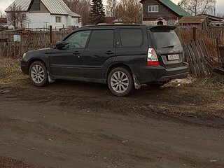 2007 Subaru Forester II Рестайлинг, чёрный, 900000 рублей, вид 4