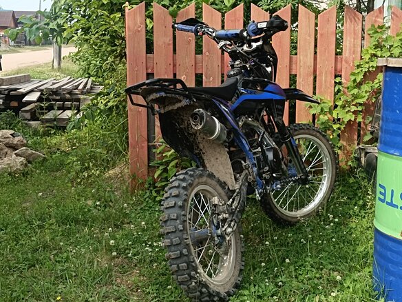 2024 Racer TRX125E, синий, 100000 рублей - вид 9