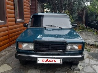 2001 Lada (ВАЗ) 2107, зелёный, 125000 рублей, вид 1