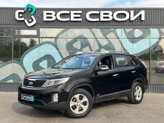 2013 Kia Sorento II Рестайлинг, чёрный, 1690000 рублей, вид 1