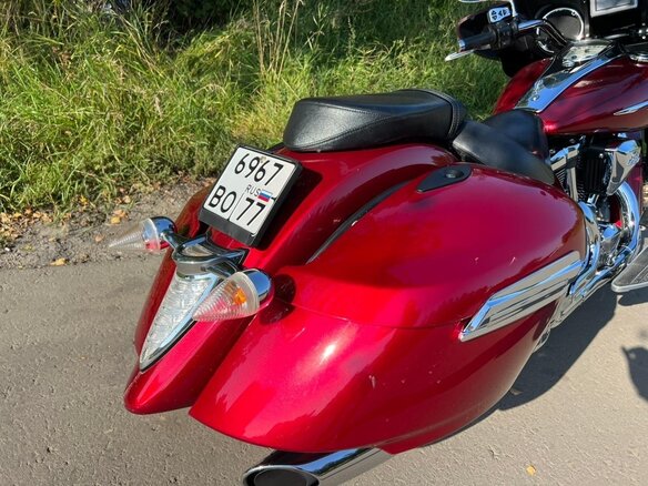 2014 Yamaha XV 1900, красный, 1100000 рублей - вид 2