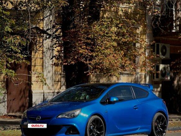 2013 Opel Astra OPC J, синий, 1300000 рублей - вид 2
