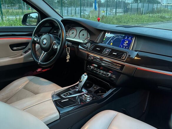 2013 BMW 5 серии 530d VI (F10/F11/F07) Рестайлинг, чёрный - вид 8