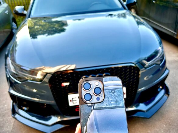 2013 Audi A6 IV (C7), синий, 2650000 рублей - вид 5