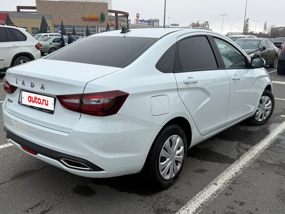 2023 Lada (ВАЗ) Vesta I Рестайлинг (NG), белый, 1350000 рублей - вид 6