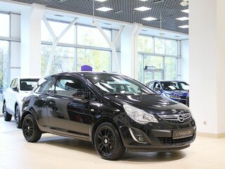 2012 Opel Corsa D Рестайлинг II, чёрный, 560000 рублей, вид 3