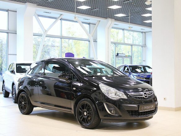 2012 Opel Corsa D Рестайлинг II, чёрный, 560000 рублей - вид 2