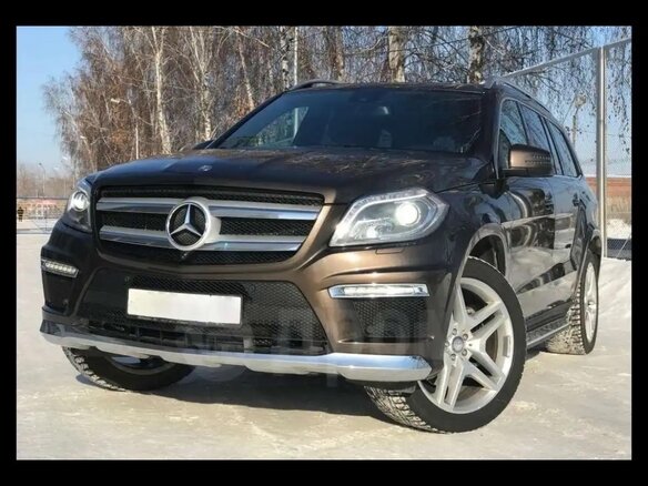 2014 Mercedes-Benz GL-Класс 400 II (X166), коричневый, 3700000 рублей - вид 3