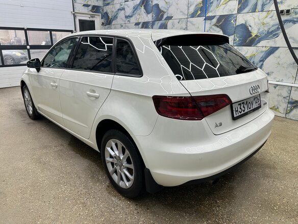 2014 Audi A3 III (8V), белый, 1400000 рублей - вид 5