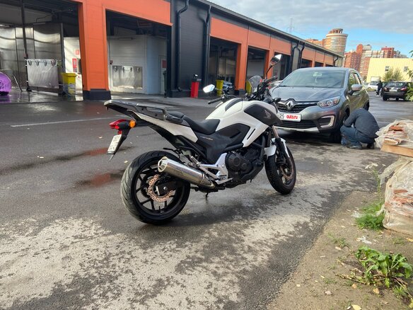 2014 Honda NC 750X, белый, 640000 рублей - вид 14