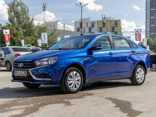 2020 Lada (ВАЗ) Vesta I, синий, 999000 рублей, вид 2