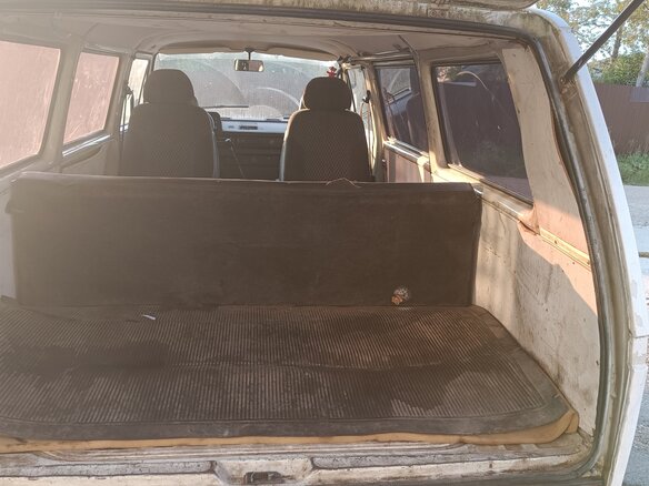1988 Volkswagen Transporter 5-speed T3, белый - вид 6