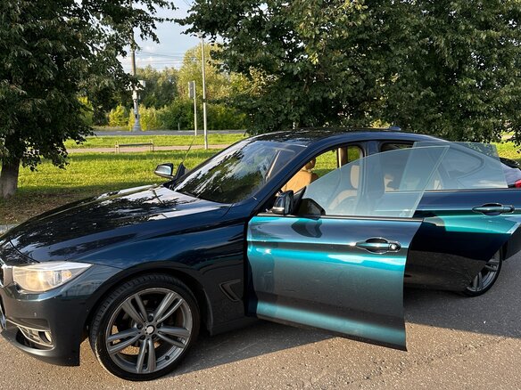2013 BMW 3 серии Gran Turismo 318d VI (F3x), синий, 1750000 рублей - вид 1