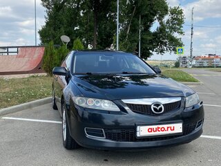 2006 Mazda 6 I (GG) Рестайлинг, чёрный, 590000 рублей, вид 2