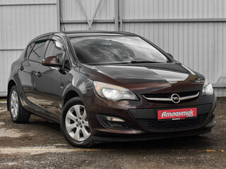 2014 Opel Astra J Рестайлинг, коричневый, 790000 рублей, вид 3