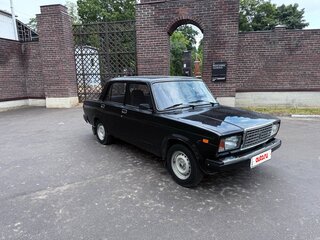 2010 Lada (ВАЗ) 2107, чёрный, 360000 рублей, вид 4