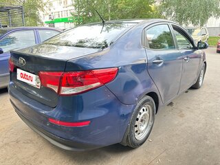 2015 Kia Rio III Рестайлинг, синий, 450000 рублей, вид 2