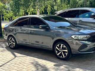 2021 Volkswagen Polo VI, серый, 1900000 рублей, вид 4