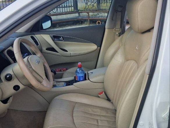 2008 Infiniti EX EX35 5-speed I (J50), белый, 1350000 рублей - вид 16