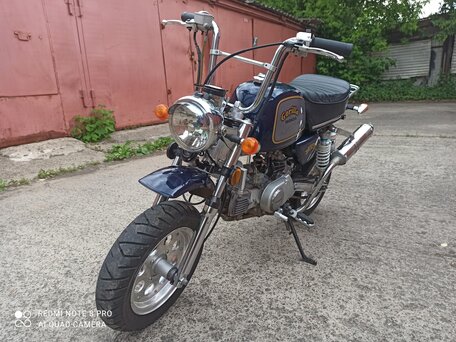 1995 Honda Z50, синий, 350000 рублей, вид 4