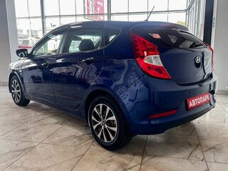 2014 Hyundai Solaris I Рестайлинг, синий, 1139000 рублей, вид 4