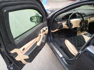 1999 Mercedes-Benz S-Класс 500 Long IV (W220), чёрный, 2600000 рублей, вид 3