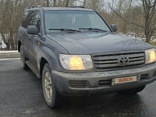 2006 Toyota Land Cruiser 100 Series Рестайлинг 2, серый, 1650000 рублей, вид 3