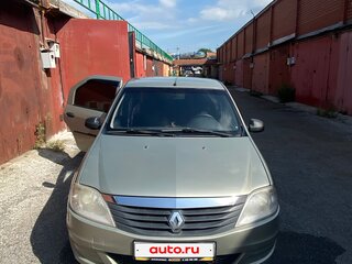 2011 Renault Logan I Рестайлинг, бежевый, 500000 рублей, вид 1