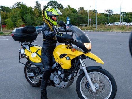 2003 BMW F 650 GS, жёлтый, 420000 рублей, вид 4