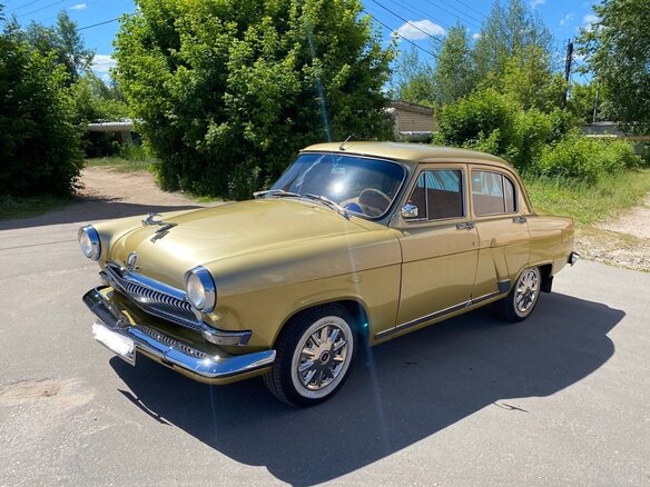 1966 ГАЗ 21 «Волга» 21Р, золотистый, 7000000 рублей - вид 2