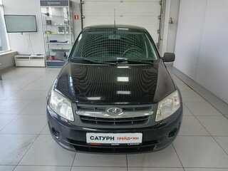 2013 Lada (ВАЗ) Granta I, чёрный, 220000 рублей, вид 2