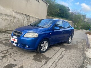 2007 Chevrolet Aveo I Рестайлинг, синий, 425000 рублей, вид 1