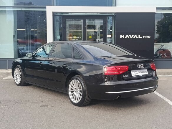 2014 Audi A8 Long III (D4), чёрный, 1129000 рублей - вид 6