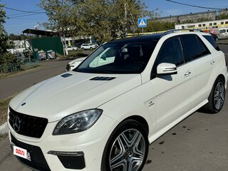2012 Mercedes-Benz M-Класс AMG 63 AMG III (W166), белый, 2500000 рублей, вид 1