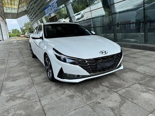 2022 Hyundai Elantra VII (CN7), белый, 1250000 рублей, вид 3
